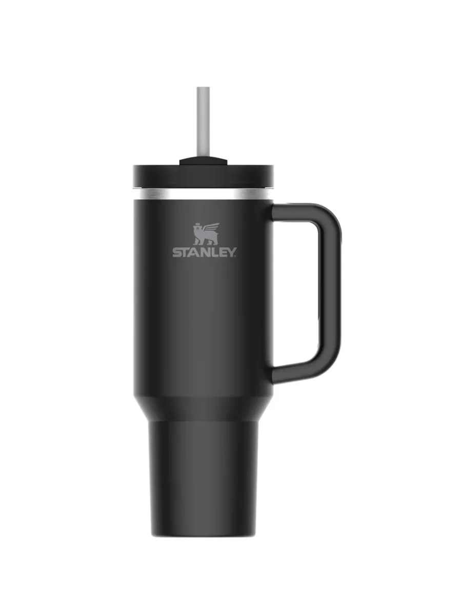 Botella Isoterma Stanley The Quencher H2.0 FlowState™ Tumbler Negra Unisex 1,2 L