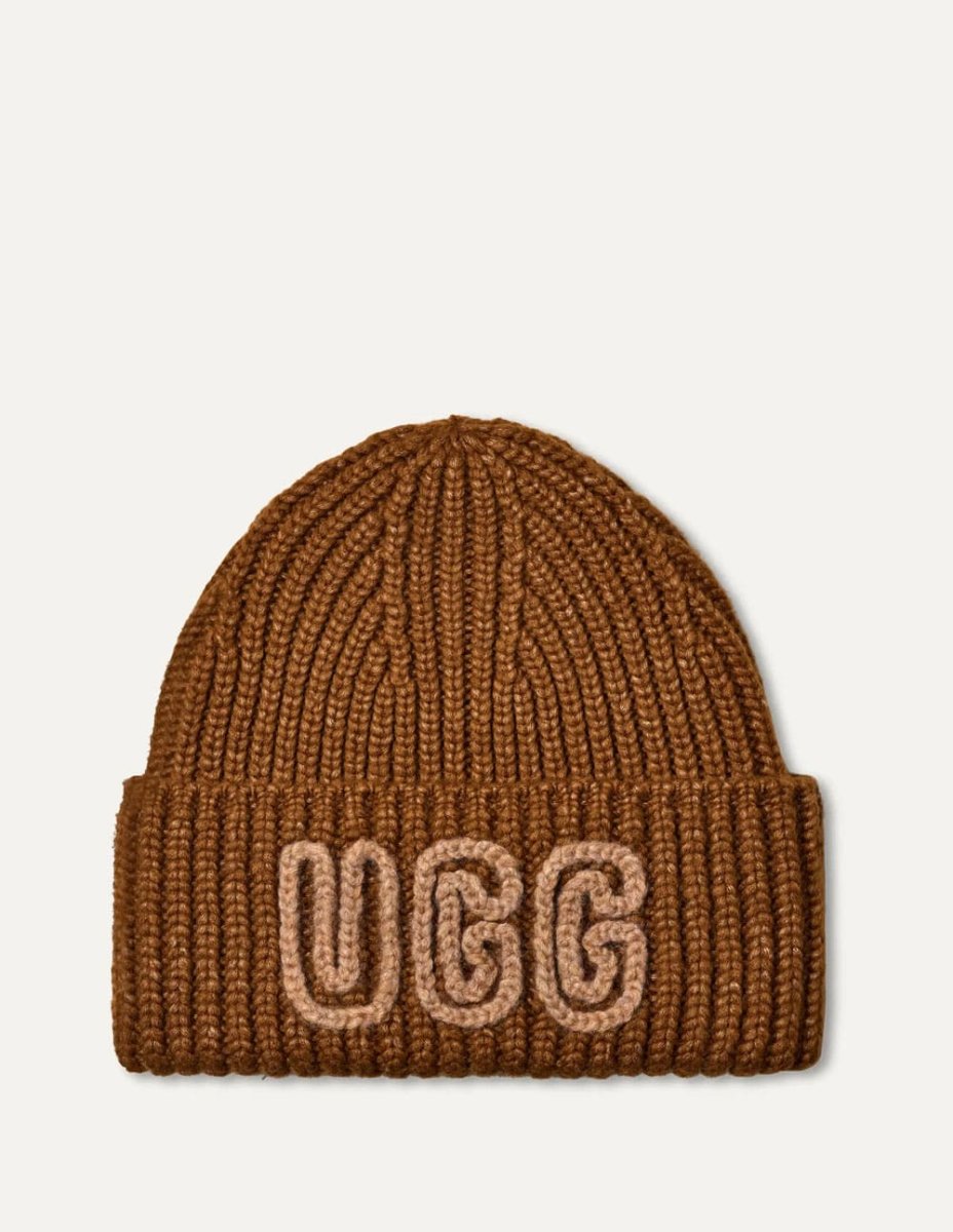 Gorro UGG Chunky Crafted Rib Marrón Mujer - Imagen 2