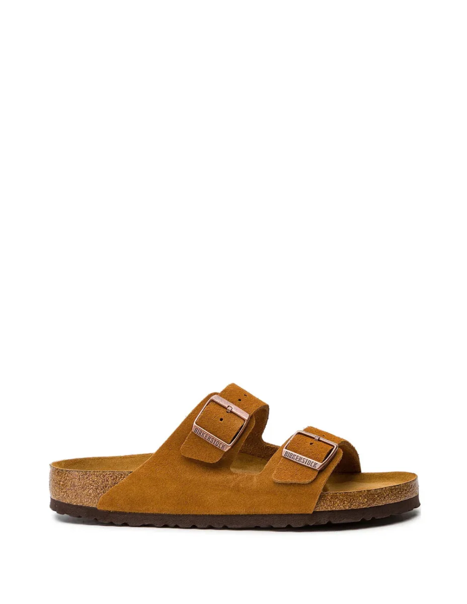 Birkenstock Arizona Suede Marrones Mujer