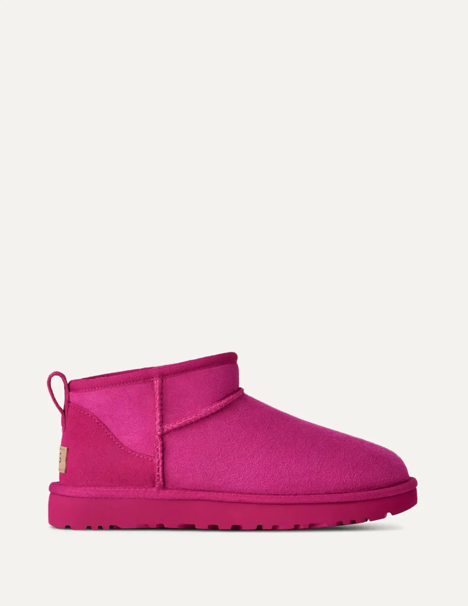 Botas UGG Classic Ultra Mini Rosas Mujer - Imagen 2