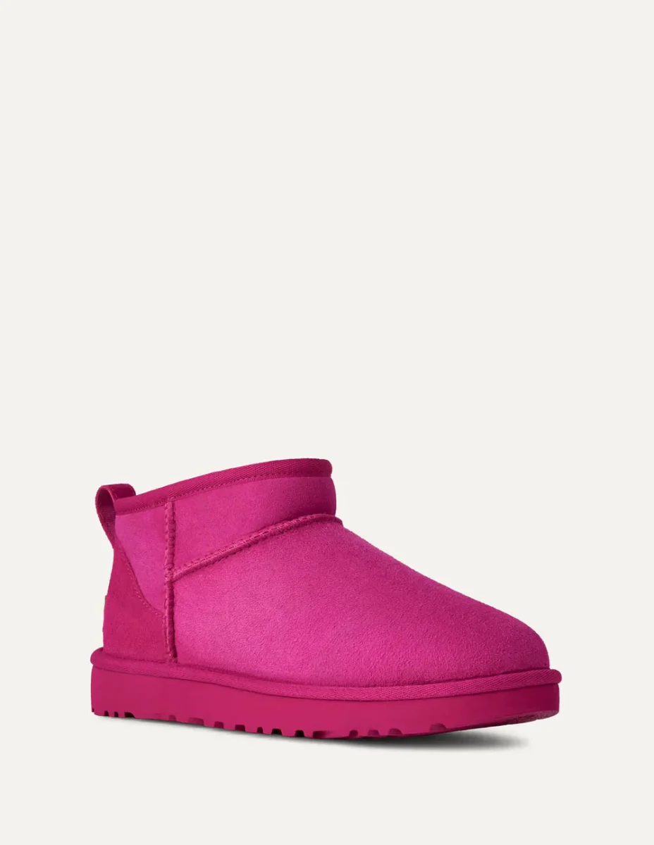 Botas UGG Classic Ultra Mini Rosas Mujer - Imagen 4