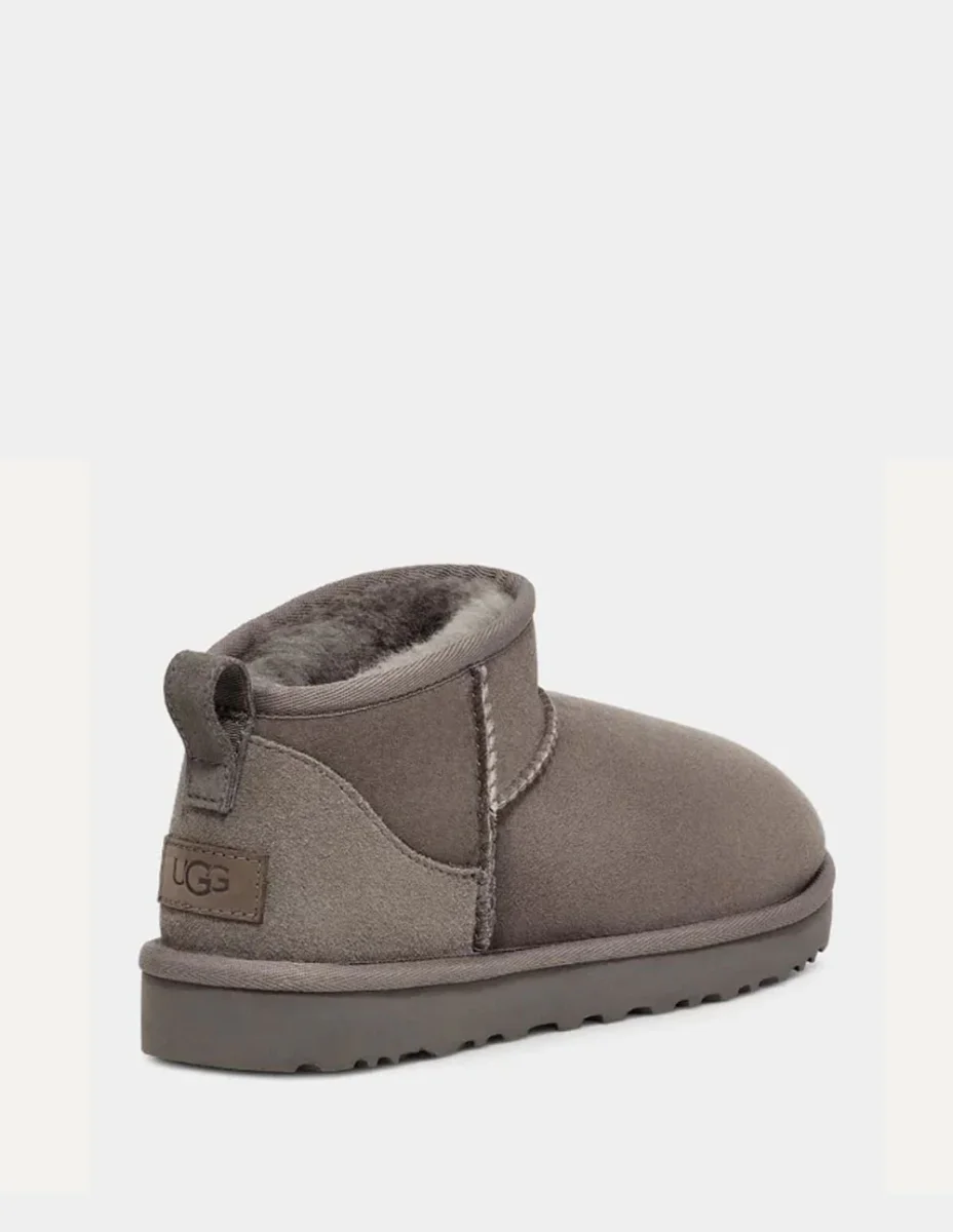 Botas UGG Classic Ultra Mini Grises Mujer - Imagen 5