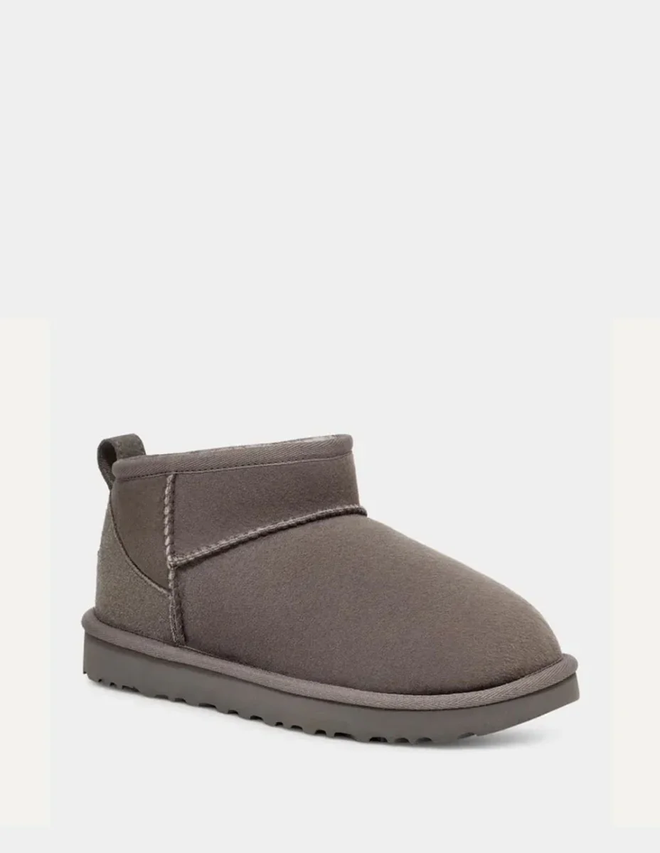 Botas UGG Classic Ultra Mini Grises Mujer - Imagen 4