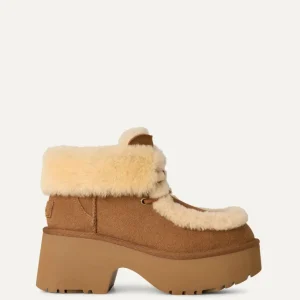 Botas UGG Classic Emee con Cordones Marrones Mujer