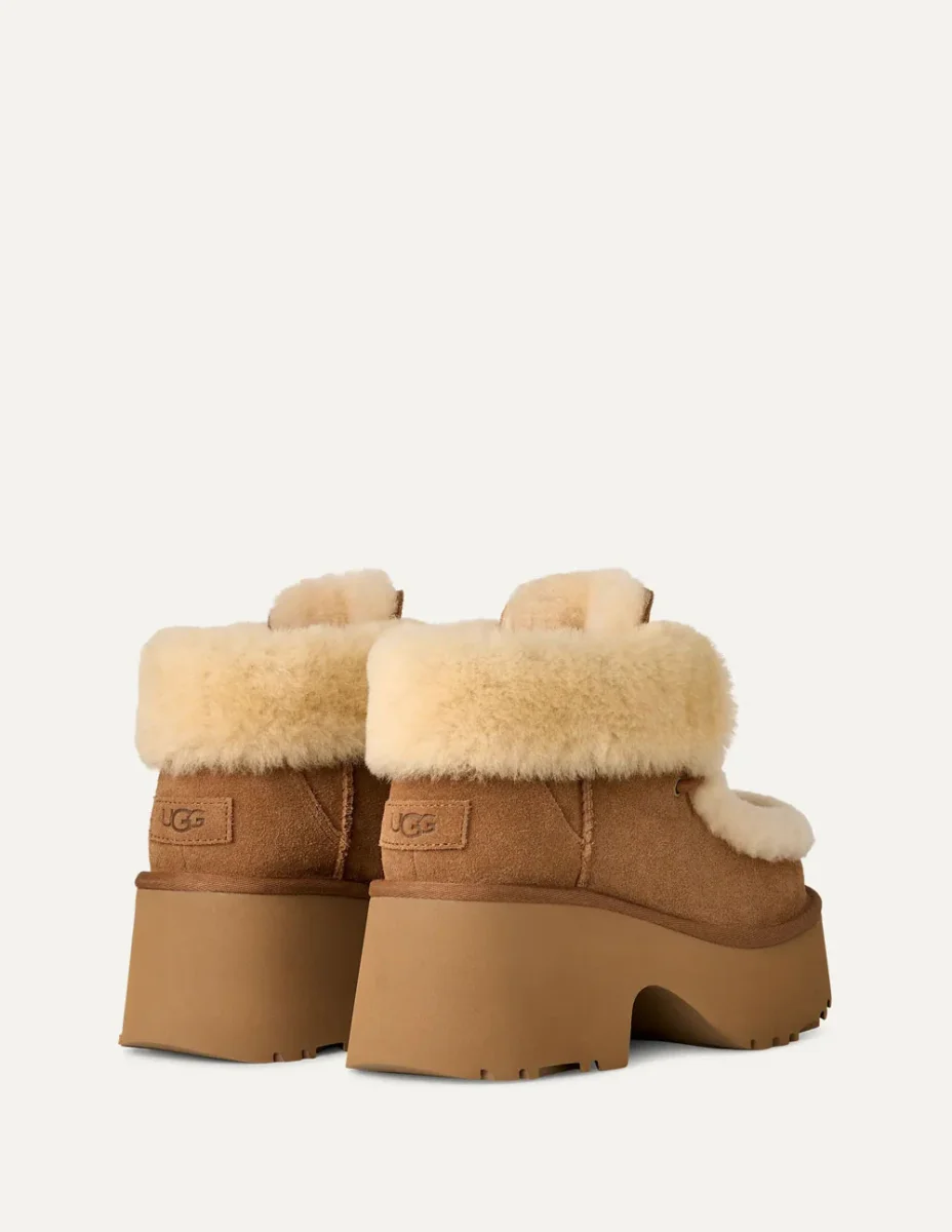 Botas UGG Classic Emee con Cordones Marrones Mujer - Imagen 5