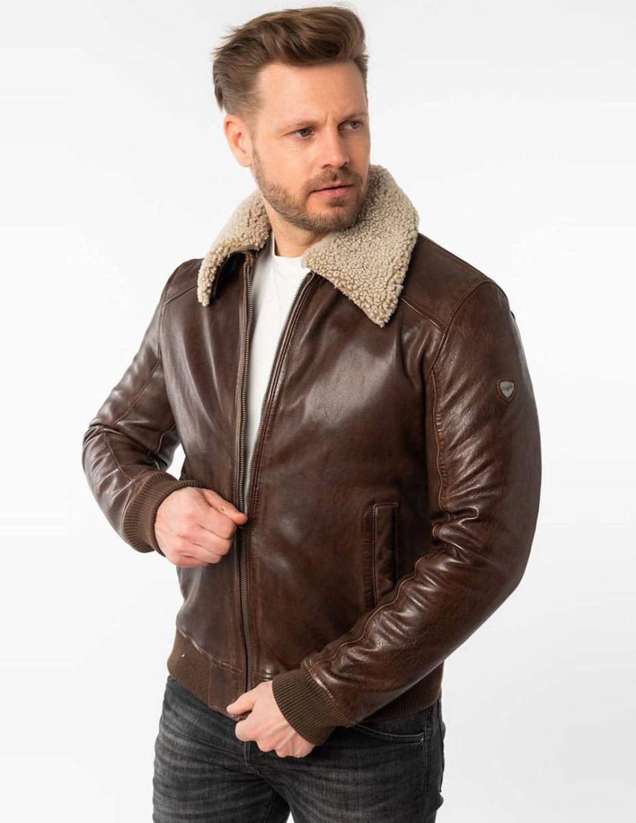 Cazadora Mauritius Brovig Marrón Hombre - Imagen 4