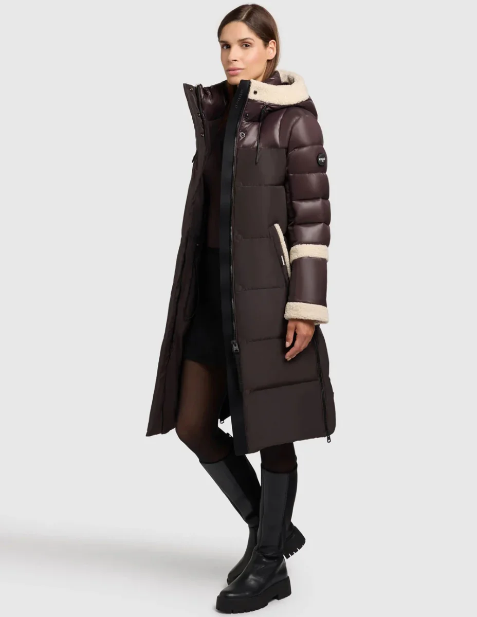 Abrigo Khujo Desna2 Morado Mujer - Imagen 8