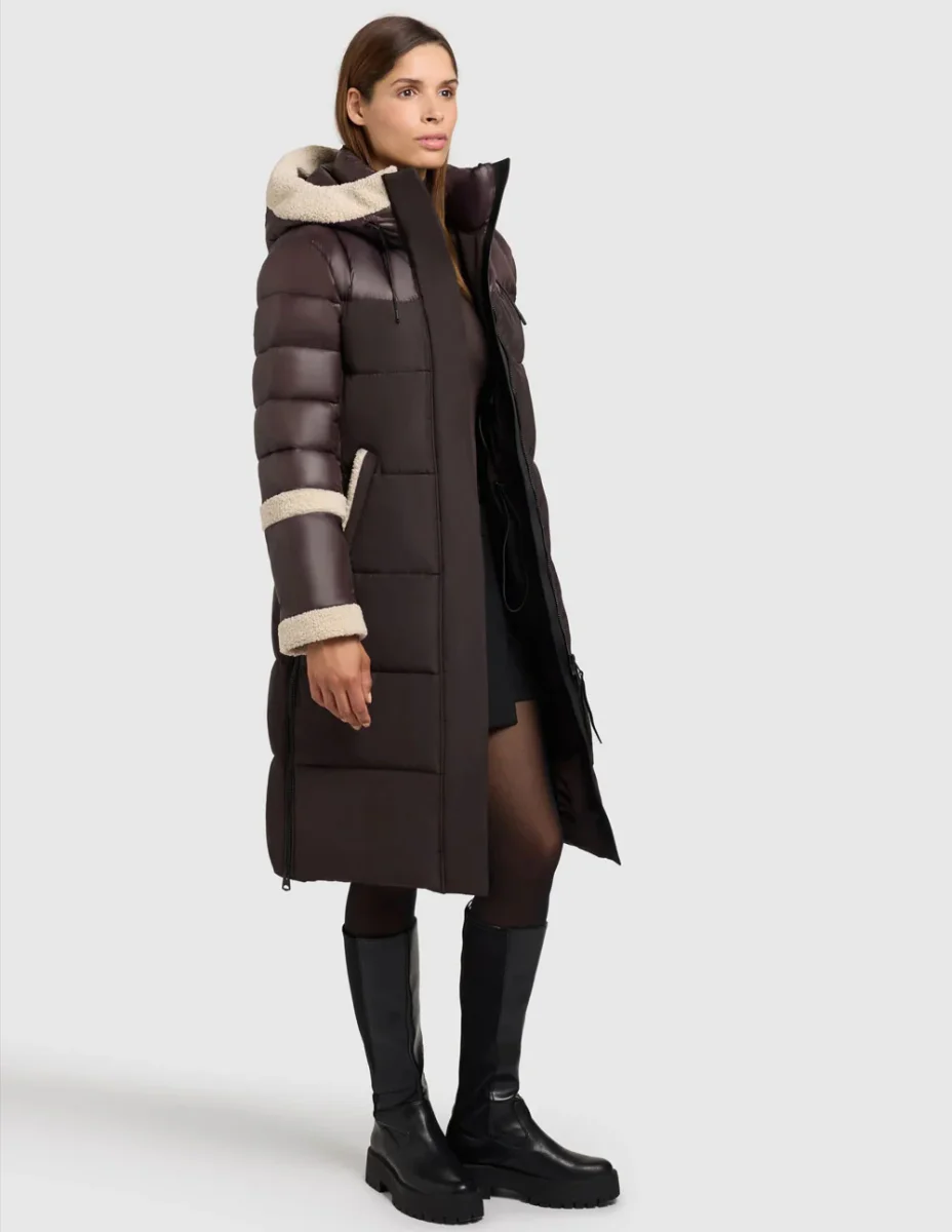 Abrigo Khujo Desna2 Morado Mujer - Imagen 7