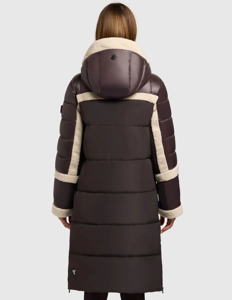 Abrigo Khujo Desna2 Morado Mujer - Imagen 9