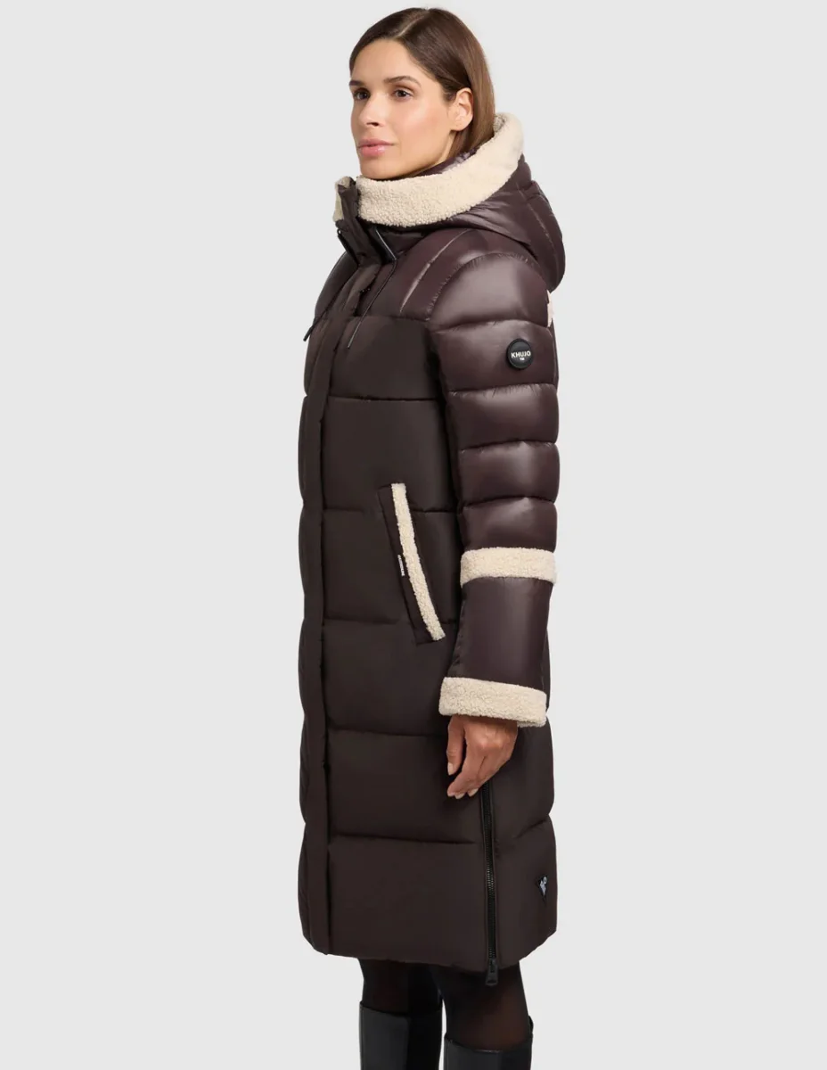 Abrigo Khujo Desna2 Morado Mujer - Imagen 4