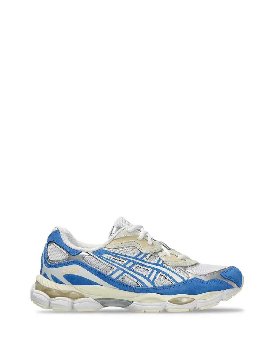 Asics Gel-NYC Azules y Blancas Unisex - Imagen 2