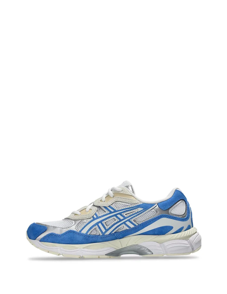 Asics Gel-NYC Azules y Blancas Unisex - Imagen 3
