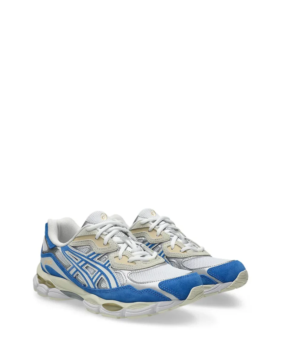 Asics Gel-NYC Azules y Blancas Unisex - Imagen 4