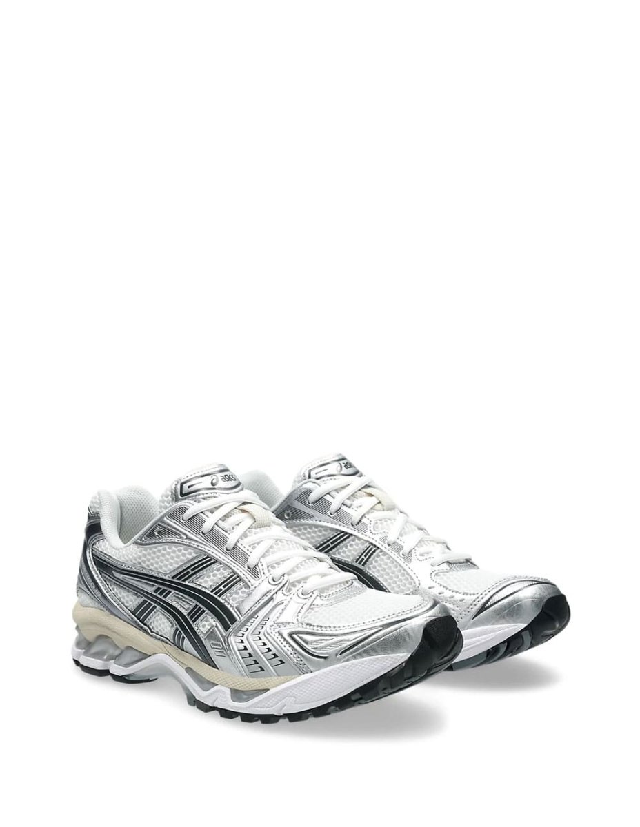 Asics Gel-Kayano 14 Blancas y Grises Unisex - Imagen 4