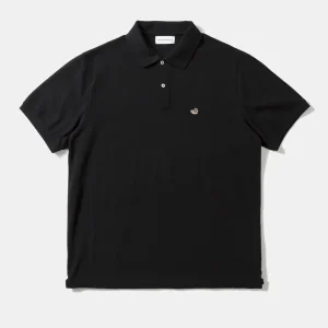 Polo Edmmond Studios Duck Negro Hombre