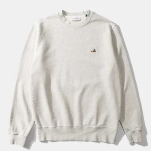 Sudadera Edmmond Studios Duck Patch Gris Hombre