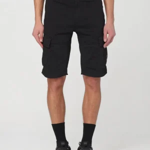 Pantalón Corto C.P. Company Chrome-R Cargo Negro Hombre