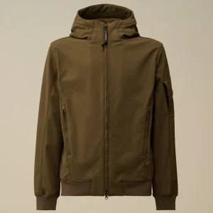 Chaqueta C.P.Company Shell-R con Capucha Verde Hombre