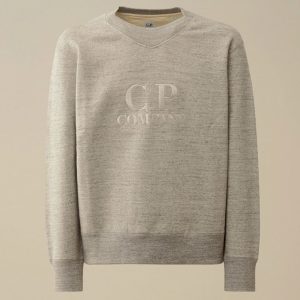 Sudadera C.P.Company Japanese Mélange Gris Hombre
