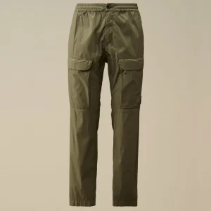 Pantalón C.P. Company 50 Fili Strech Loose Verde Hombre