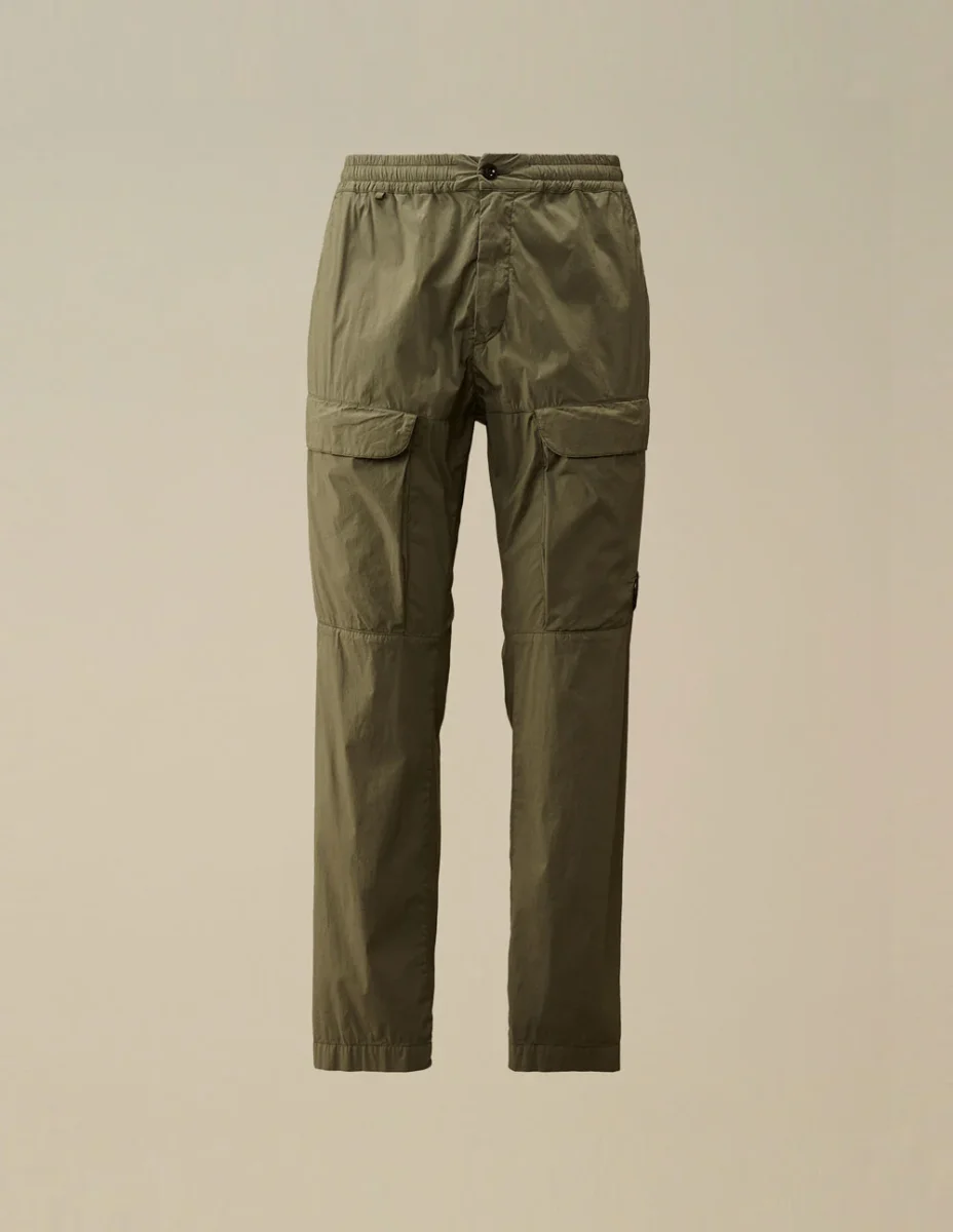 Pantalón C.P. Company 50 Fili Strech Loose Verde Hombre