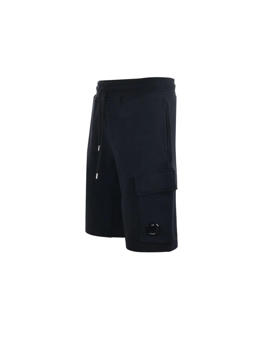 Pantalón Corto C.P. Company con Logo Negro Hombre - Imagen 4