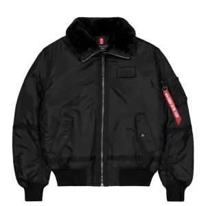 Chaqueta Bomber Alpha Industries B-15 TTTwo Tones Negra Hombre