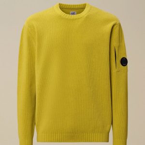 Jersey C.P. Company Cotton Chenille Amarillo Unisex