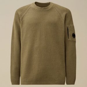 Jersey C.P. Company Cotton Chenille Lens Marrón Hombre