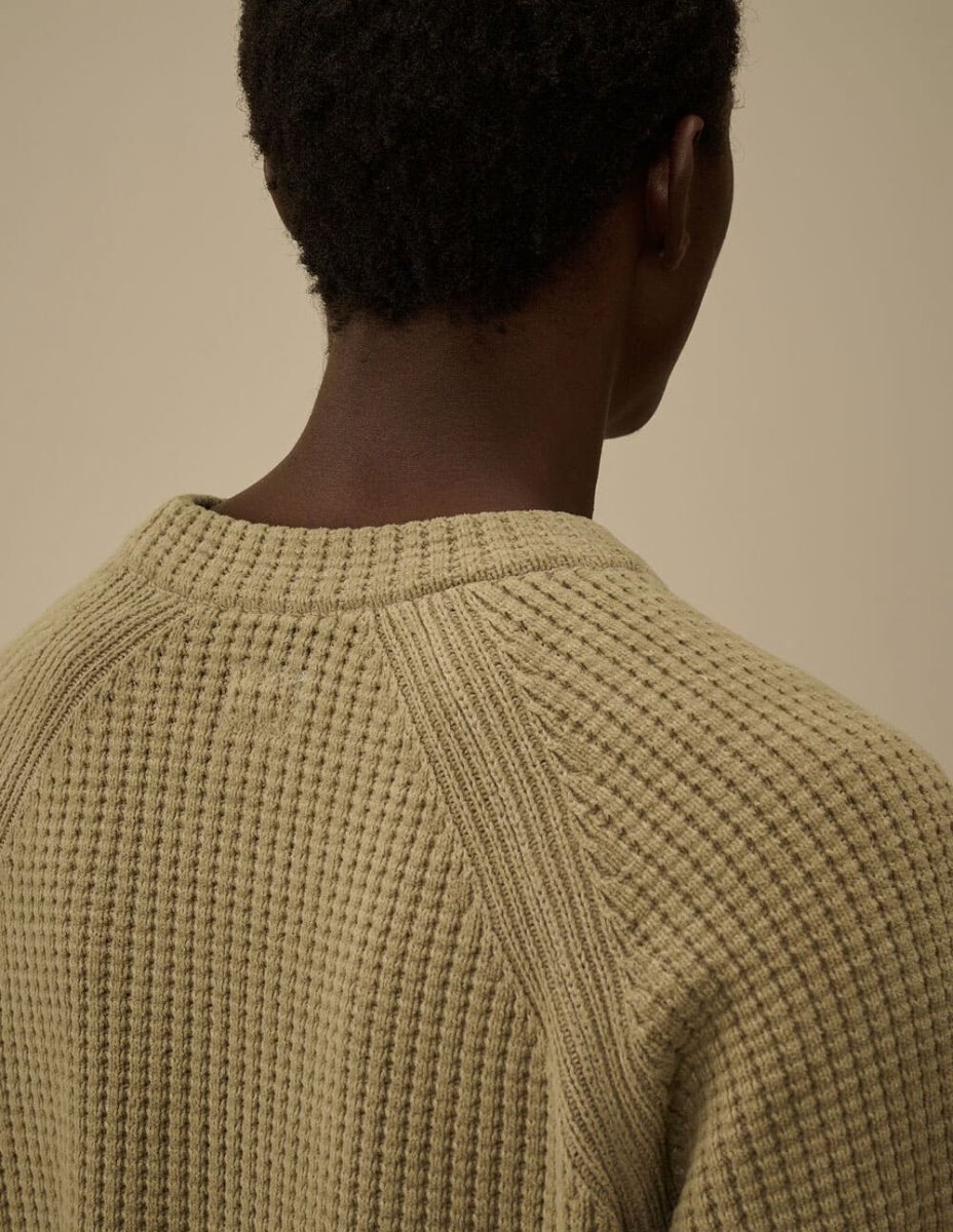 Jersey C.P. Company Cotton Chenille Lens Marrón Hombre - Imagen 6