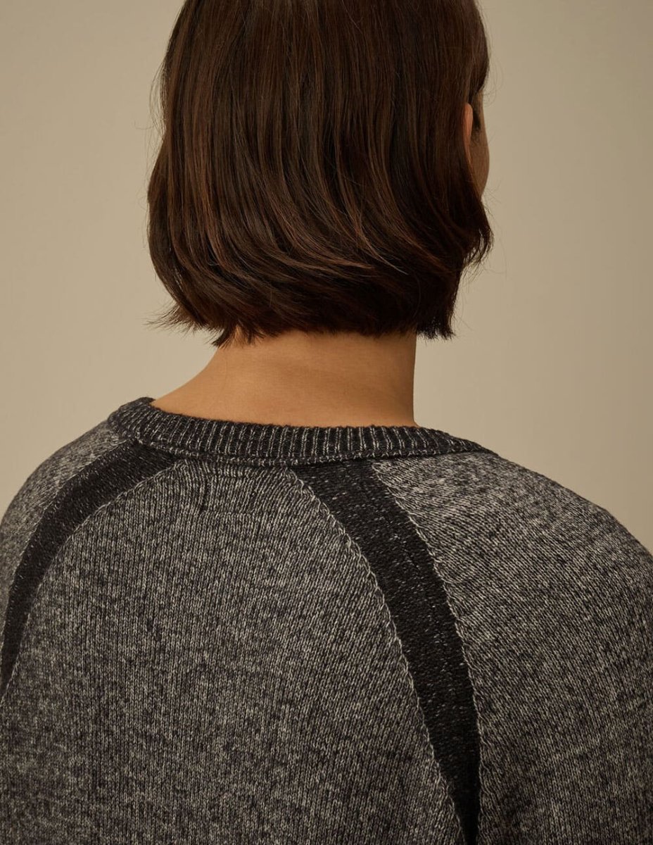 Jersey C.P. Company Fleece Knit Crewneck Gris Hombre - Imagen 6