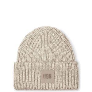 Gorro UGG de Canalé Grueso Gris Mujer
