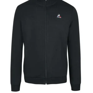 Sudadera Le Coq Sportif con Cremallera Negra Hombre