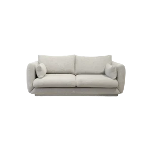 Sofá Bloom de 2 plazas con base pedestal