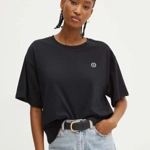 Camiseta TWINSET con Oval T Negra Mujer