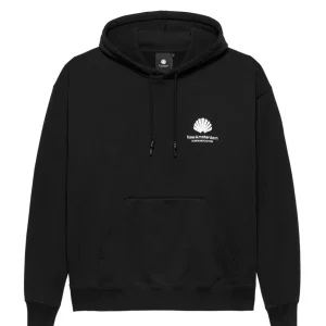 Sudadera con Capucha New Amsterdam Logo Negra Unisex