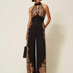 Mono TWINSET de Jaquard con Estampado Multicolor Mujer