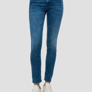 Pantalón Vaquero Pitillo Replay Luzien Hyperflex Azul Mujer