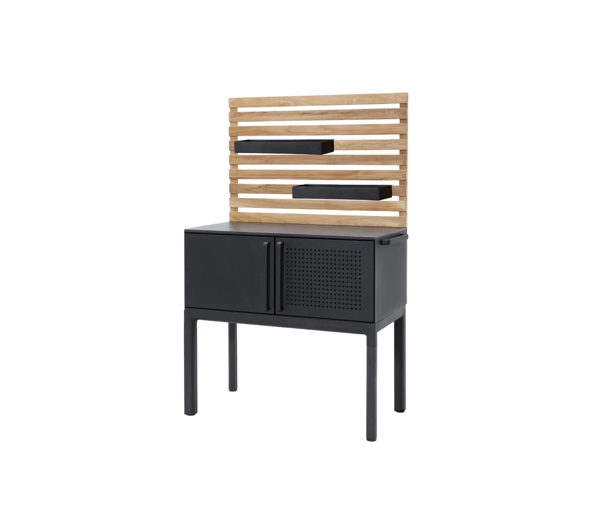 Módulo individual de pared Drop, teca - Imagen 3