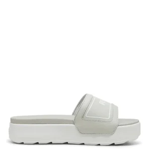 Sandalias Puma Karmen Blancas y Grises Mujer