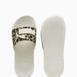 Chanclas Puma Popcat 20 I Am The Drama Marrones y Blancas Mujer