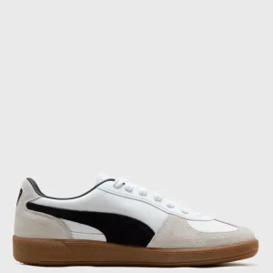 Puma Palermo Leather Blancas y Grises Unisex