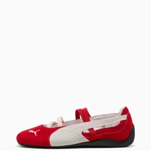 Puma Speedcat Ballet Rojas y Blancas Mujer