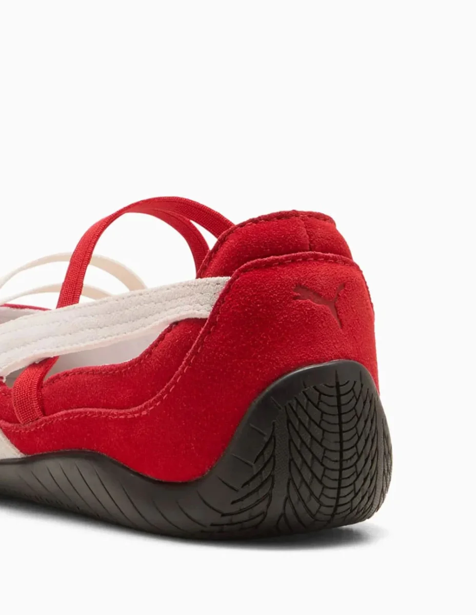Puma Speedcat Ballet Rojas y Blancas Mujer - Imagen 7