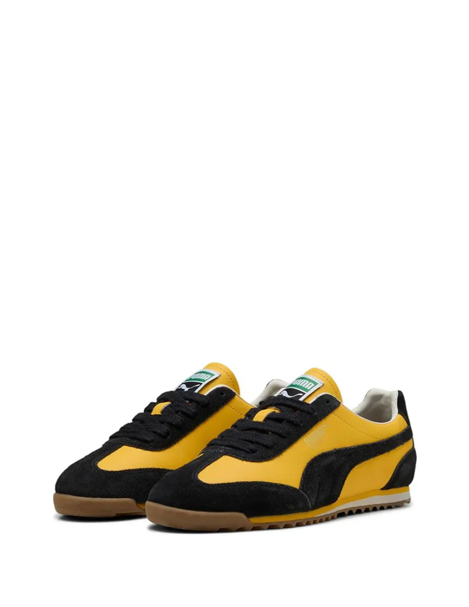 Puma Arizona Retro Amarillas y Negras Unisex - Imagen 4