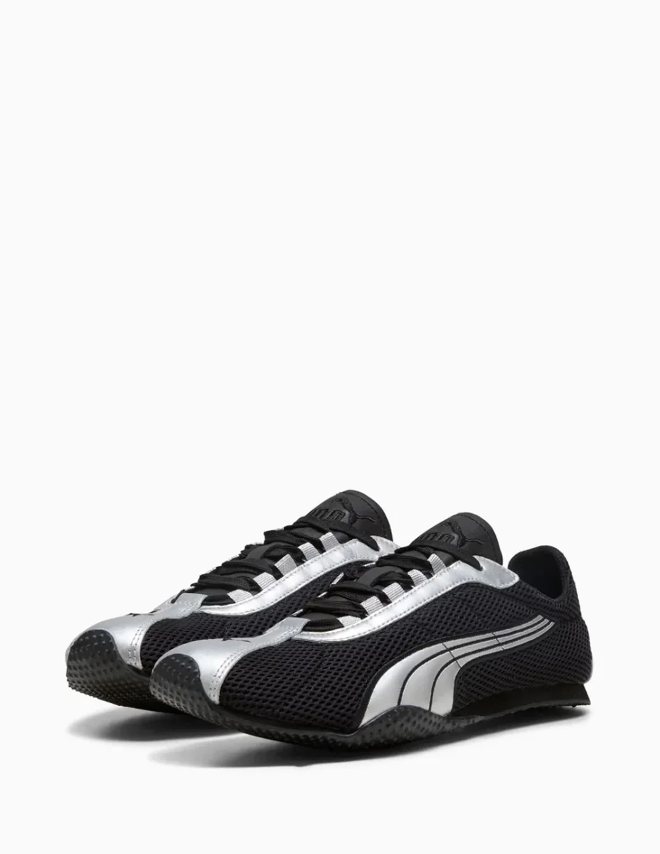 Puma H-Street OG Negras y Plateadas Unisex - Imagen 4