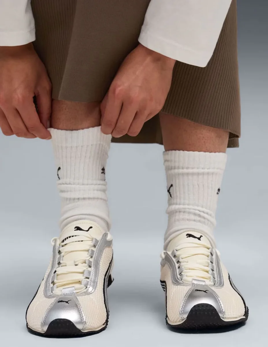 Puma H-Street OG Beiges y Plateadas Unisex - Imagen 8