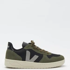 Veja V-10 Ripstop Negras y Grises Hombre