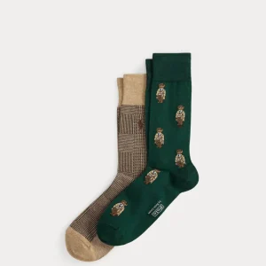 Calcetines Polo Ralph Lauren Polo Bear 2 Pack Multicolor Hombre