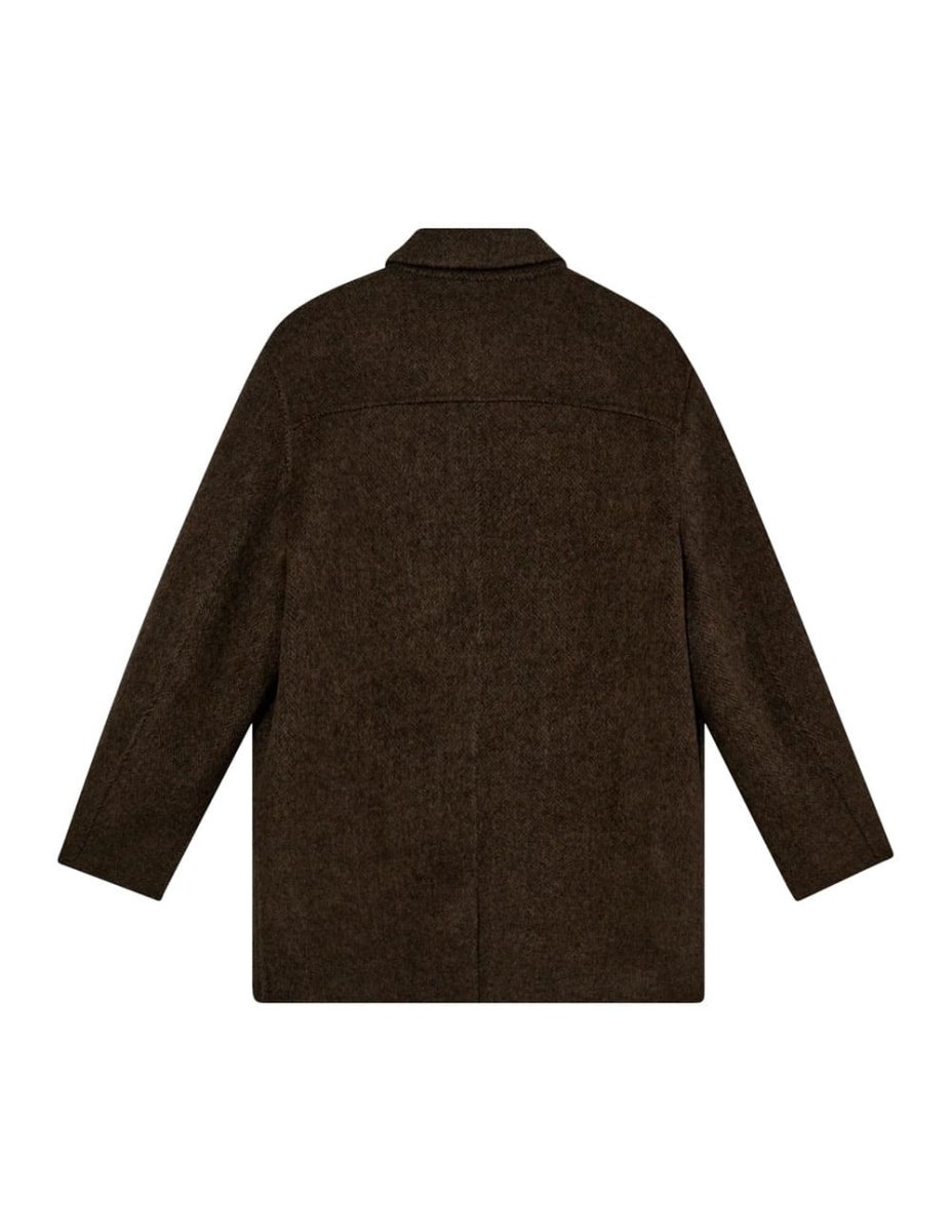 Abrigo MOSH MOSH Gallery Barklay de Lana Marrón Hombre - Imagen 3